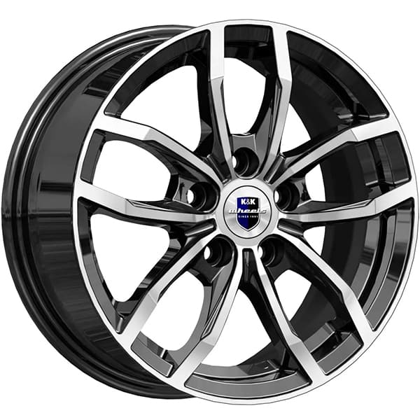 ДЛ 5*114.3 15*6.5 D66.1 ET43 К&К Фрост Алмаз черный